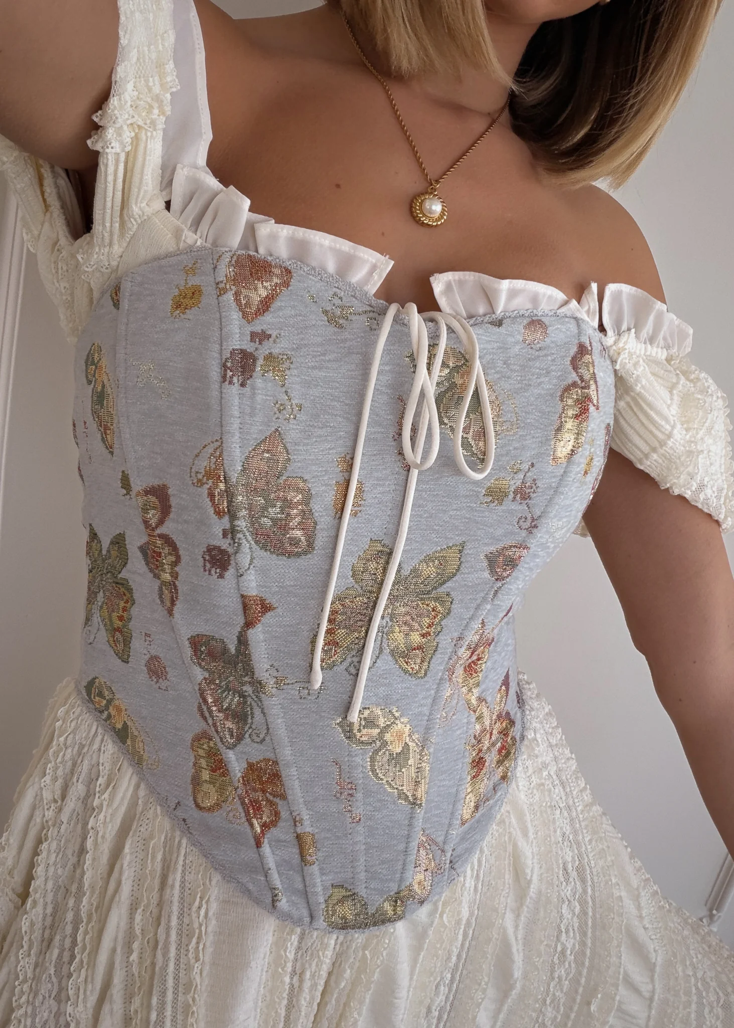 Butterfly Corset | Blue - Image 7