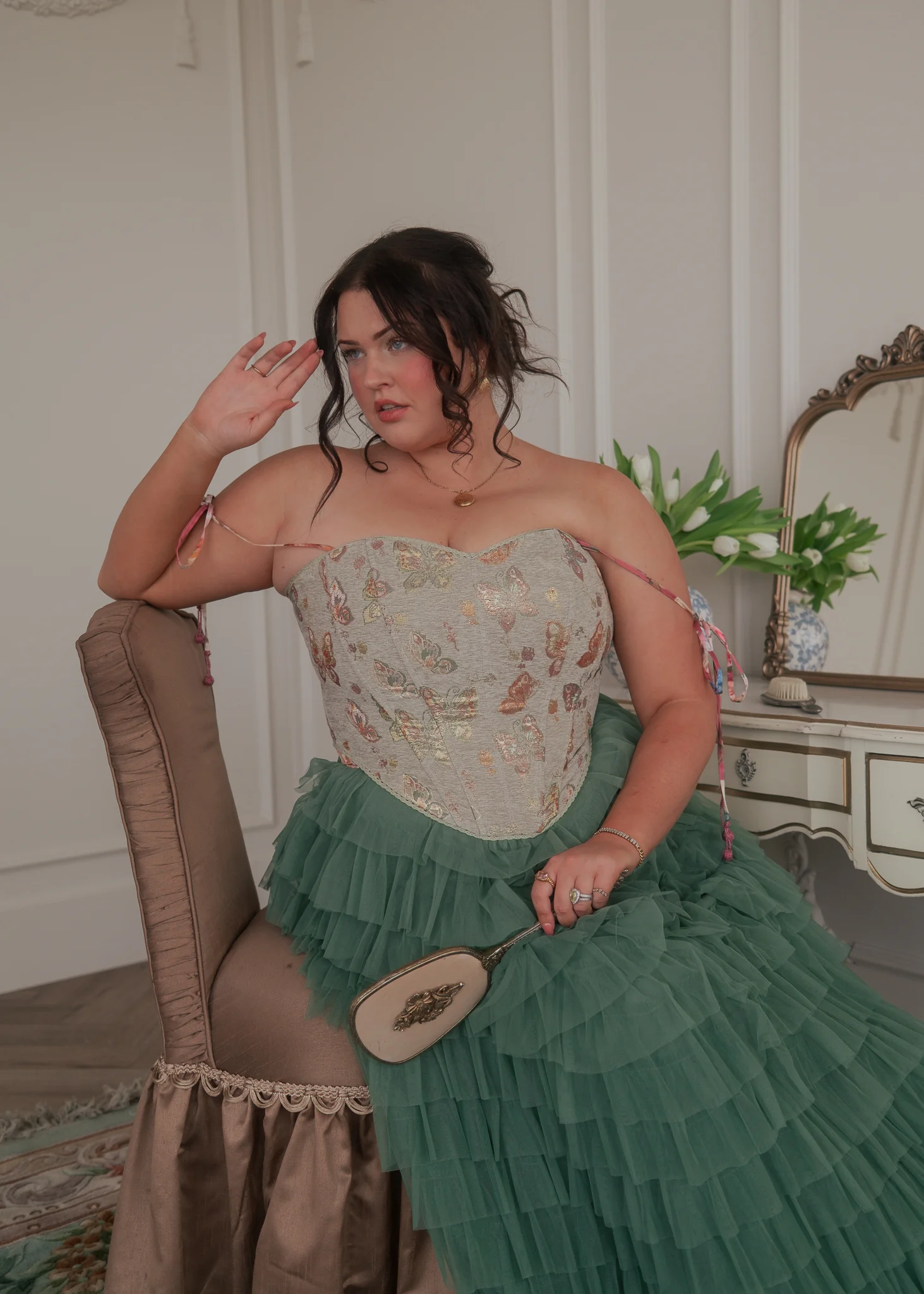 Butterfly Corset | Green - Image 3