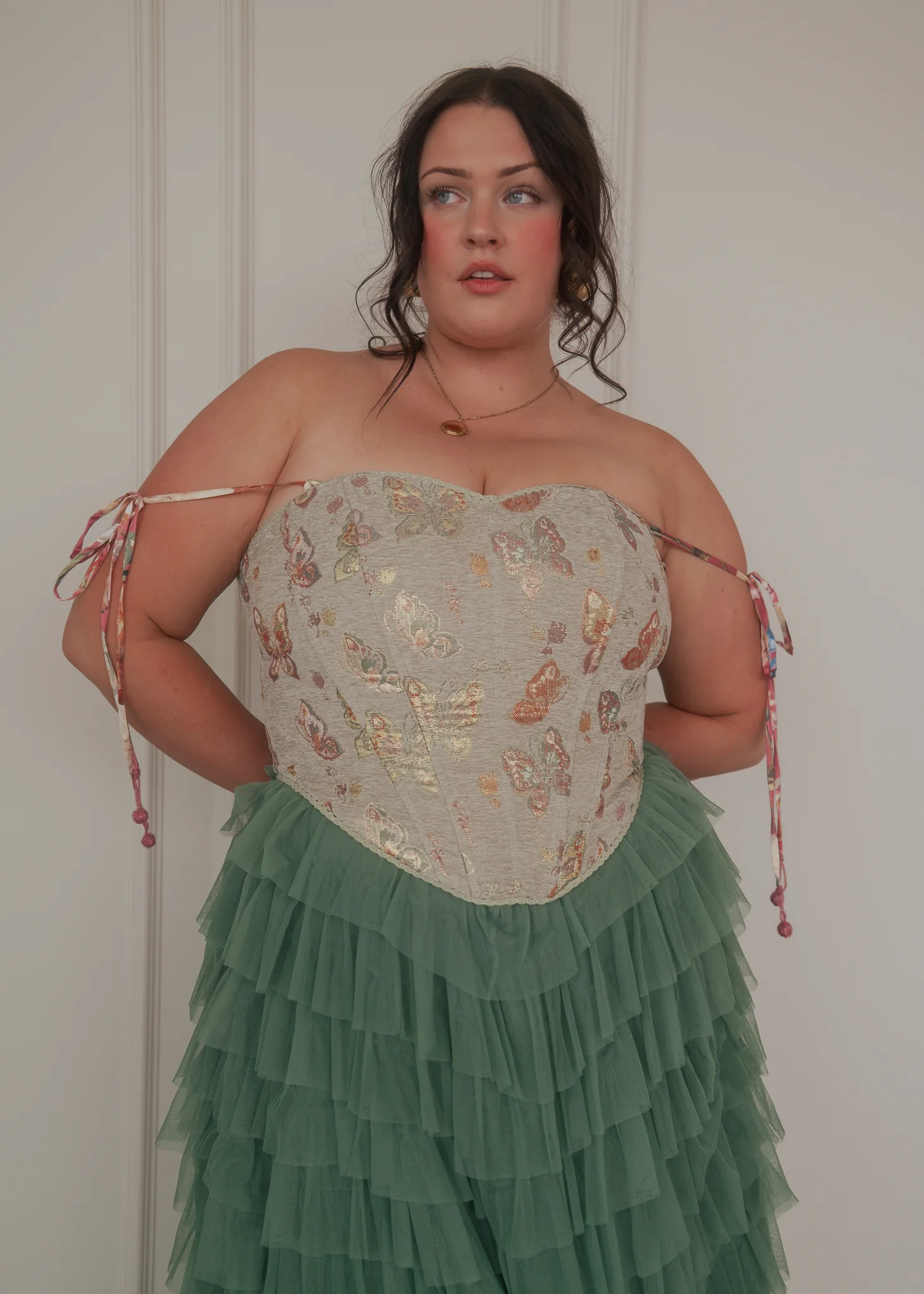 Butterfly Corset | Green - Image 4