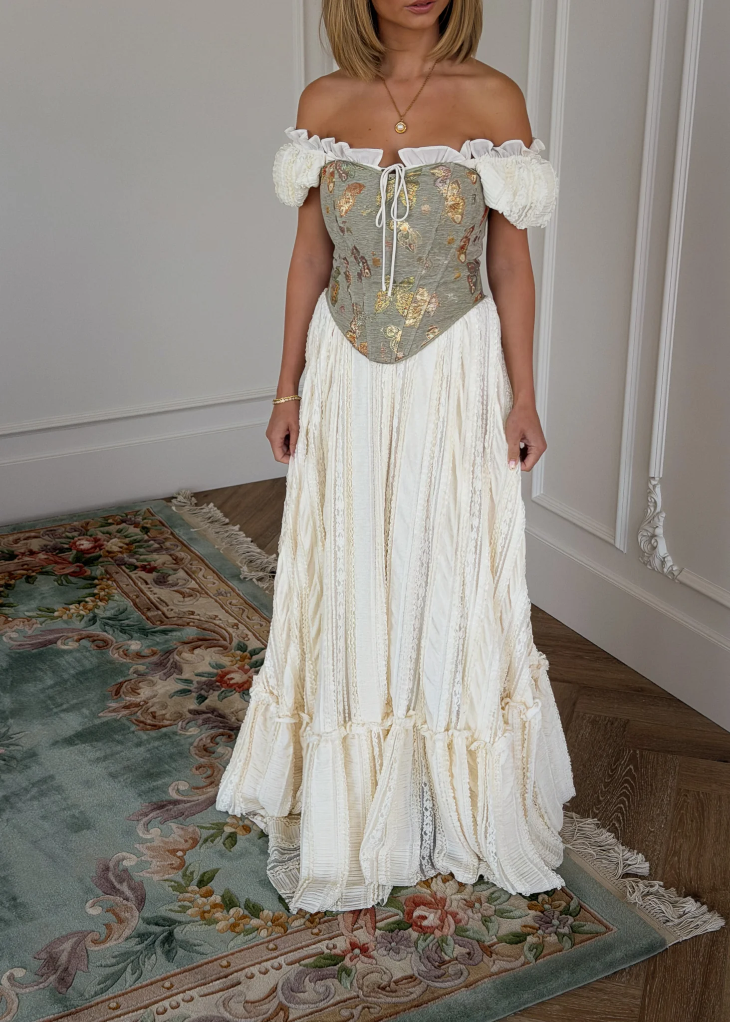 Butterfly Corset | Green - Image 6