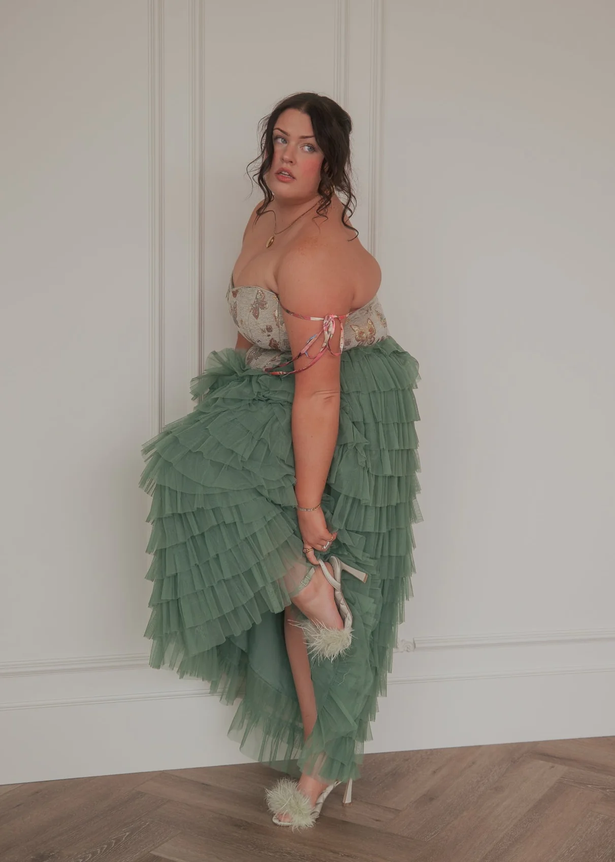 Butterfly Corset | Green - Image 8