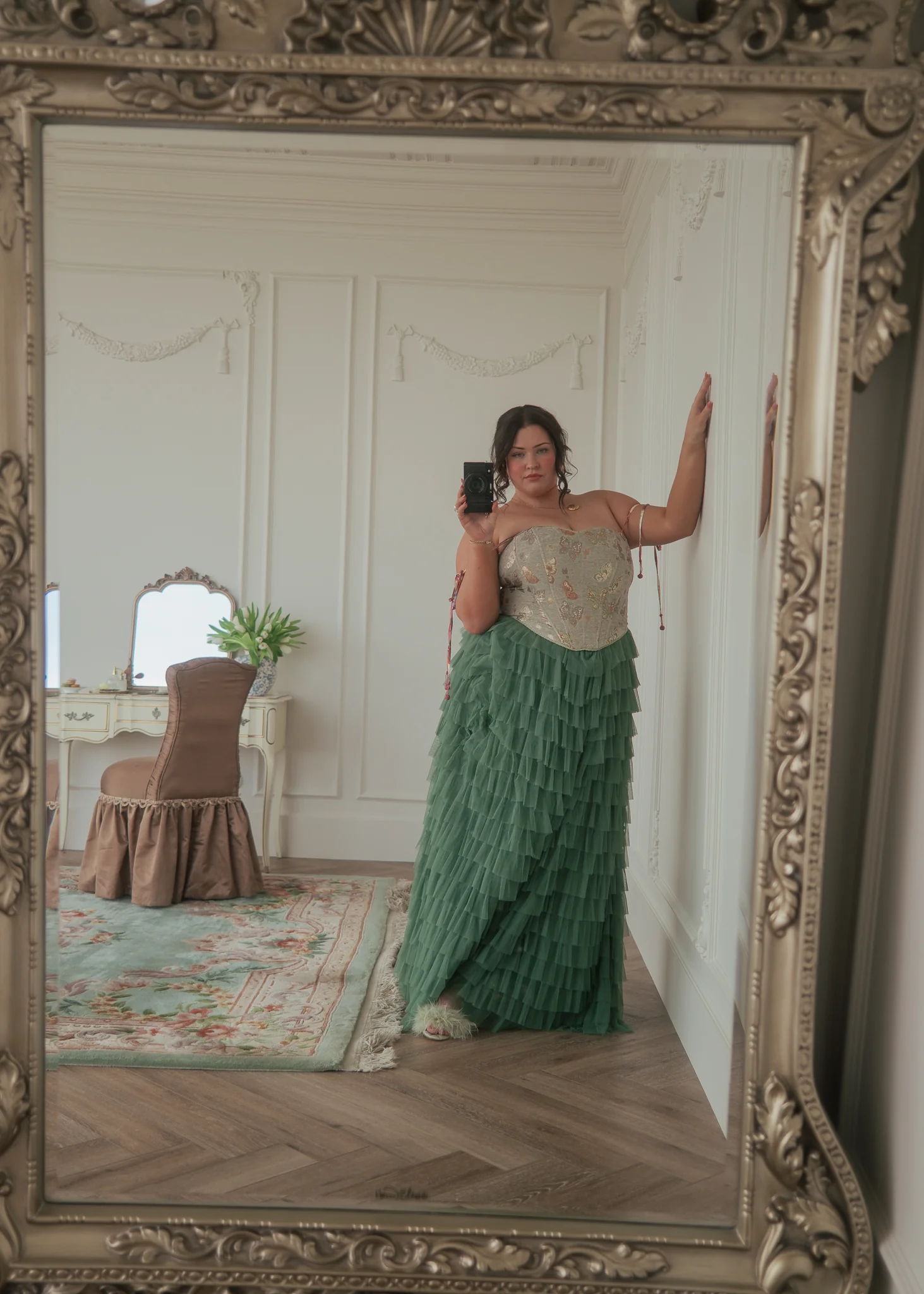 Butterfly Corset | Green - Image 9