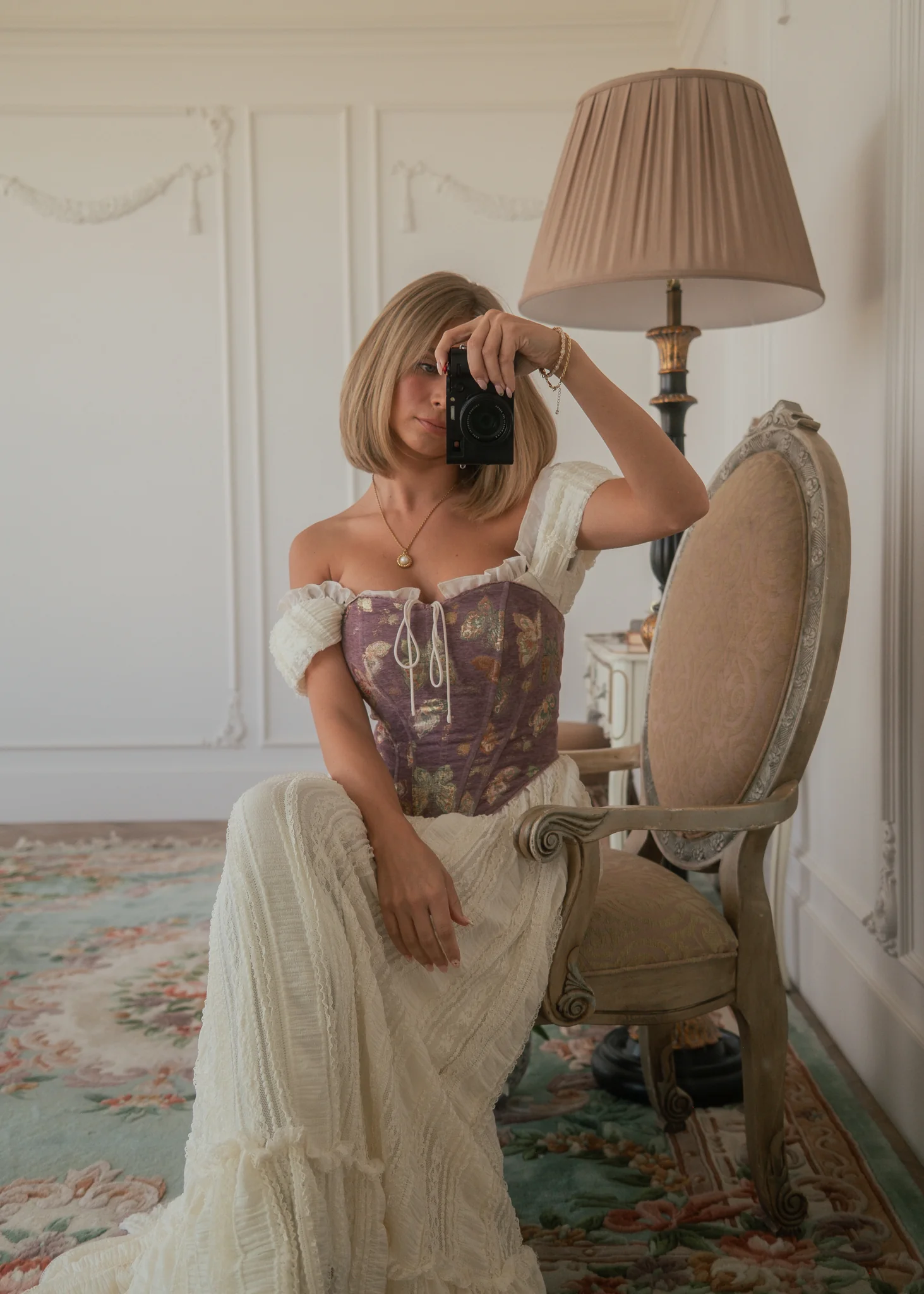 Butterfly Corset | Purple - Image 3