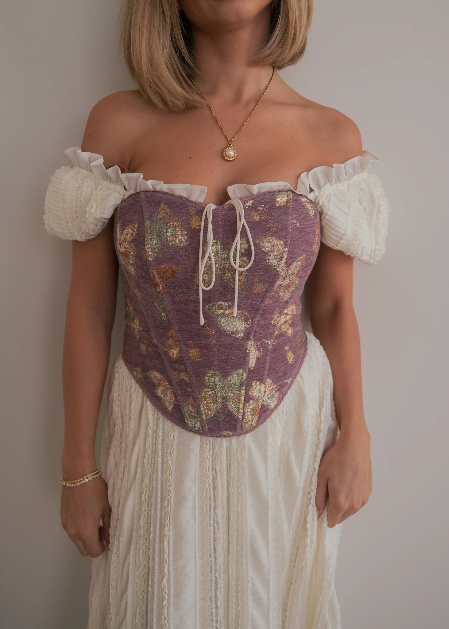 Butterfly Corset | Purple - Image 5