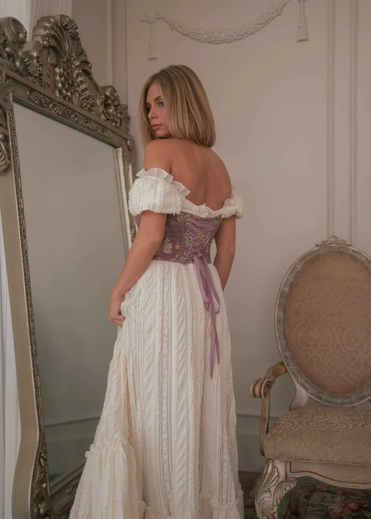 Butterfly Corset | Purple - Image 6