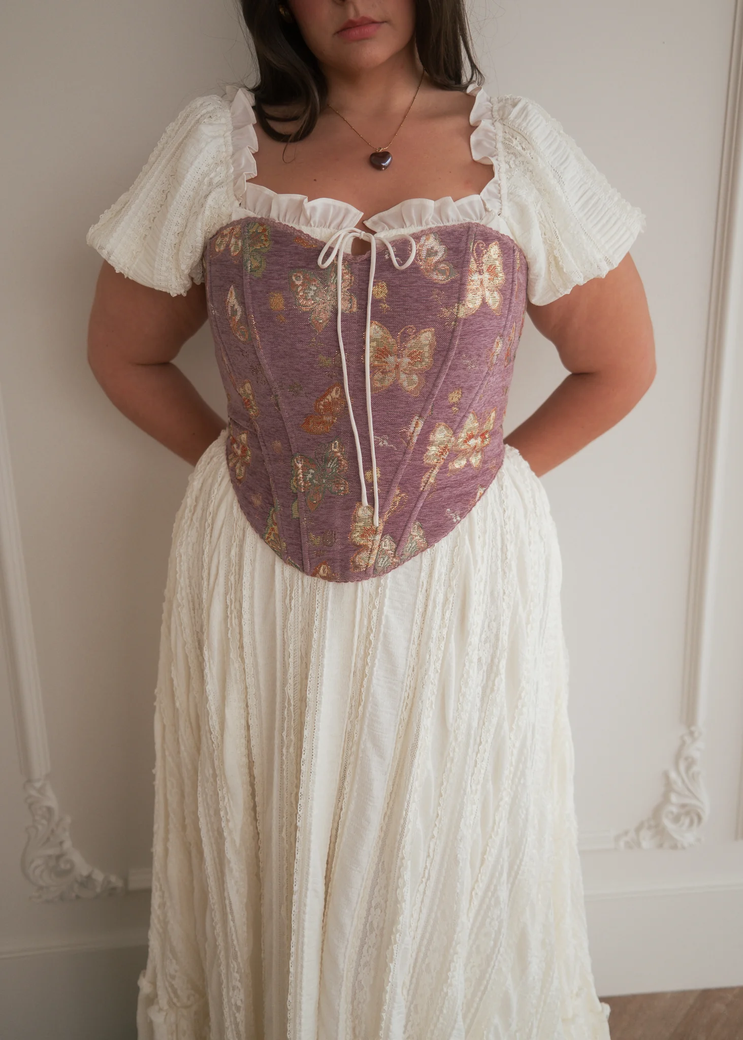 Butterfly Corset | Purple - Image 8